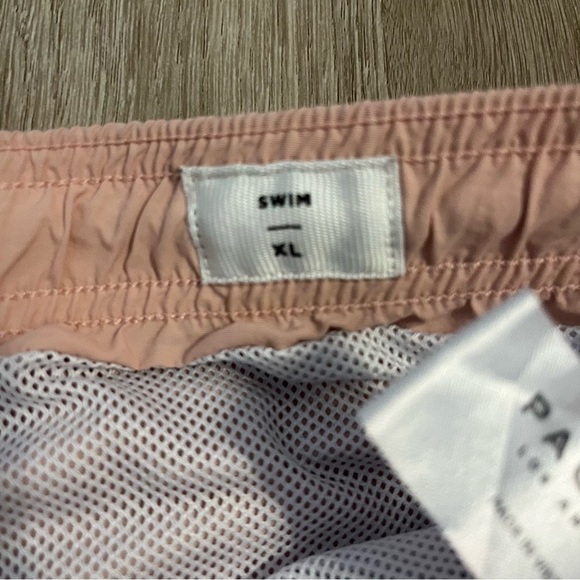 Men's Pacsun Peach Swim Trunks - Picture 4 of 9